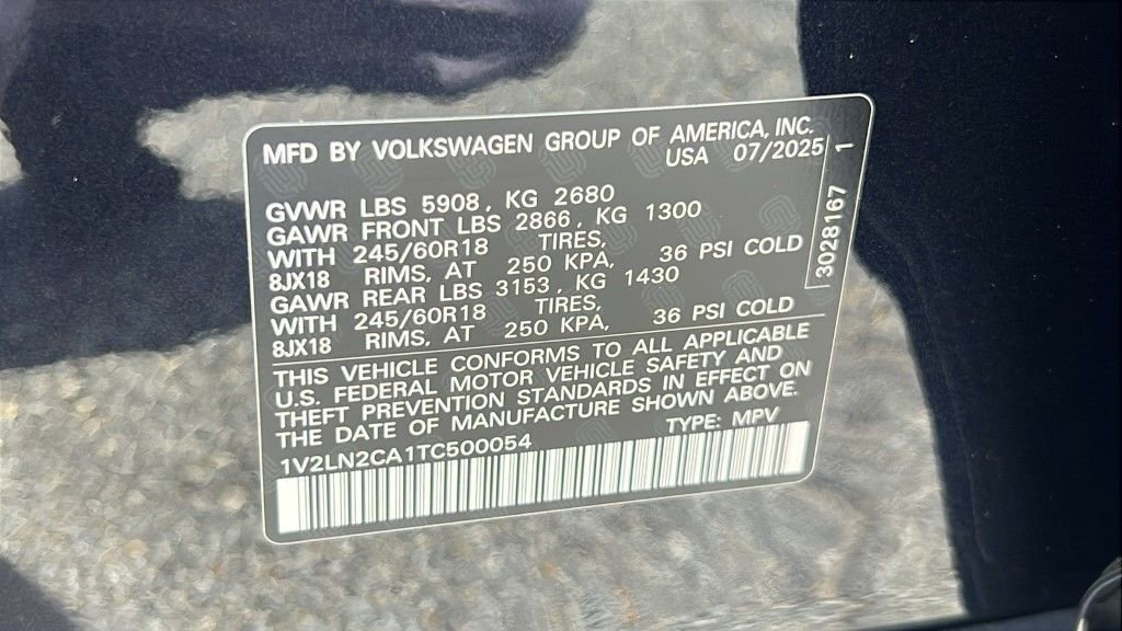 New 2026 Volkswagen Atlas SE image 31