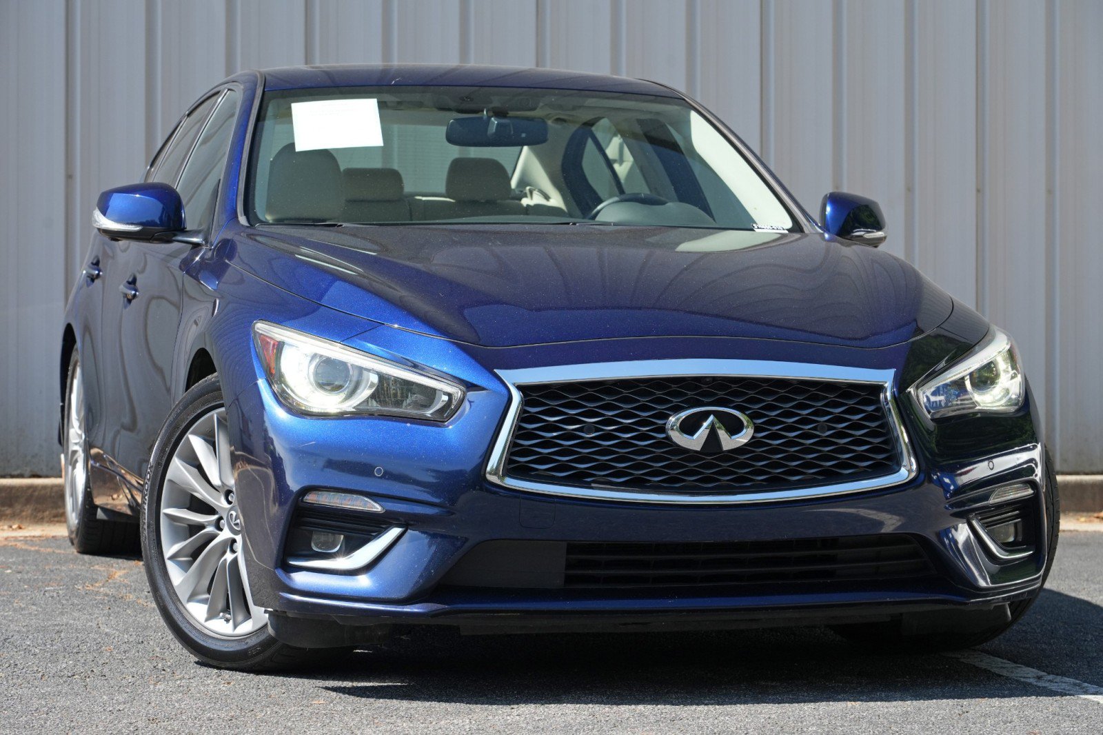 Used 2022 INFINITI Q50 Luxe w/ Cargo Package RWD image 2