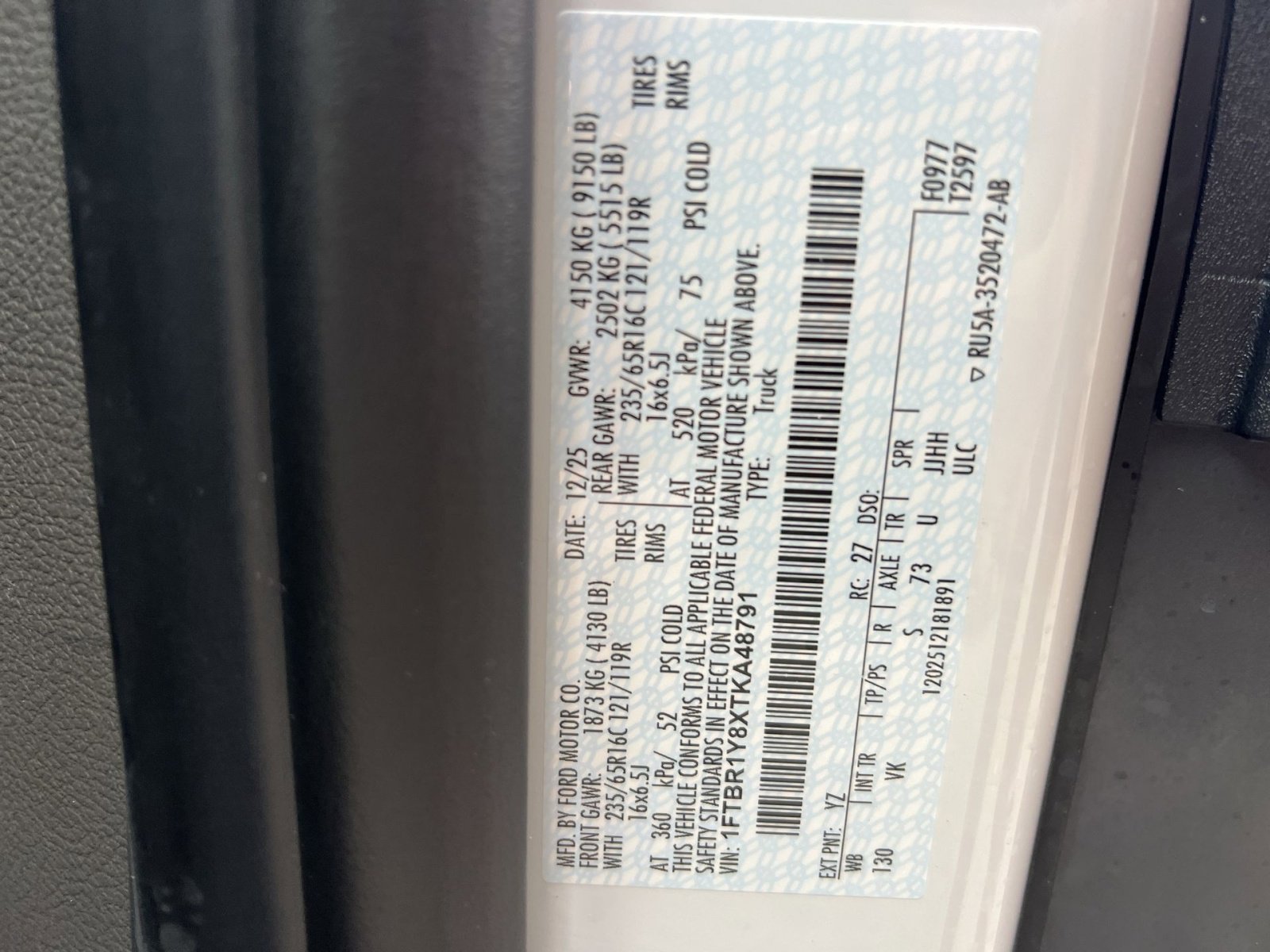 New 2026 Ford Transit 250 Low Roof image 26