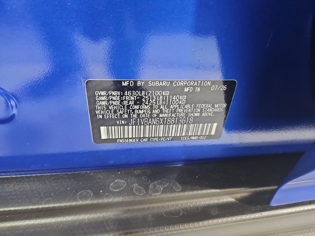 New 2026 Subaru WRX Limited AWD/4WD image 30