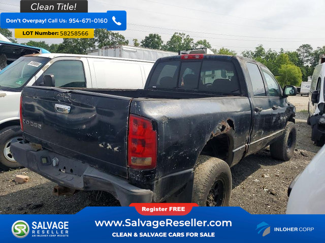Used 2003 Dodge Ram 2500 Truck 4x4 Quad Cab image 4