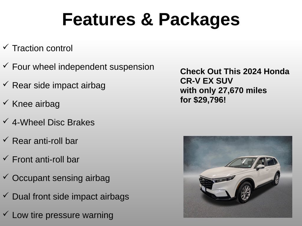 Used 2024 Honda CR-V EX image 12