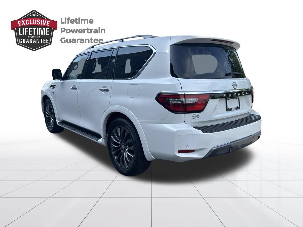 Certified 2022 Nissan Armada Platinum w/ Captain's Chairs Package RWD image 3