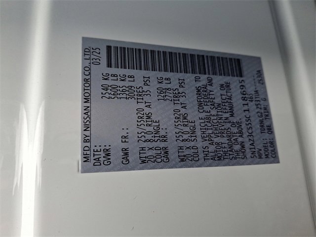 New 2025 Nissan Murano SL image 15