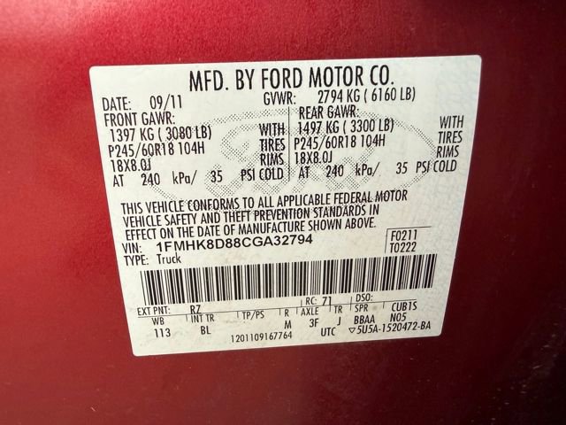 Used 2012 Ford Explorer XLT image 18