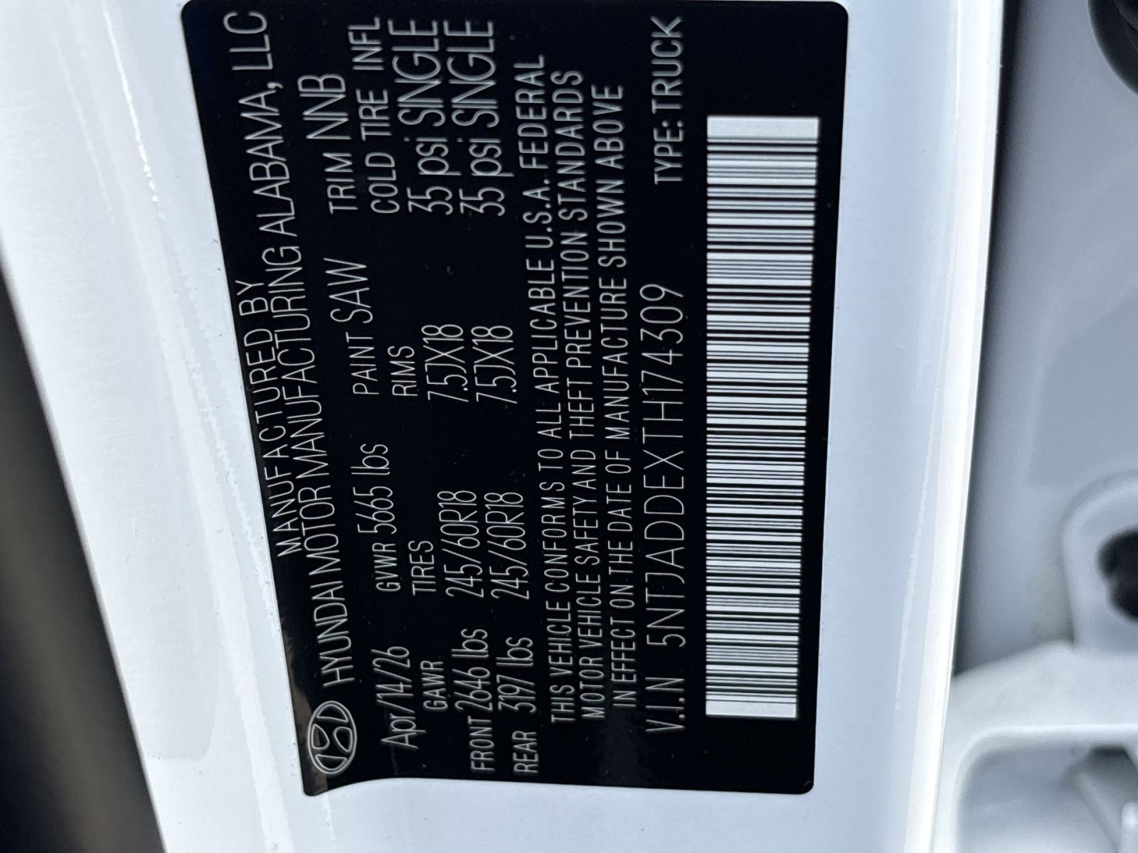 New 2026 Hyundai Santa Cruz SE AWD/4WD image 30