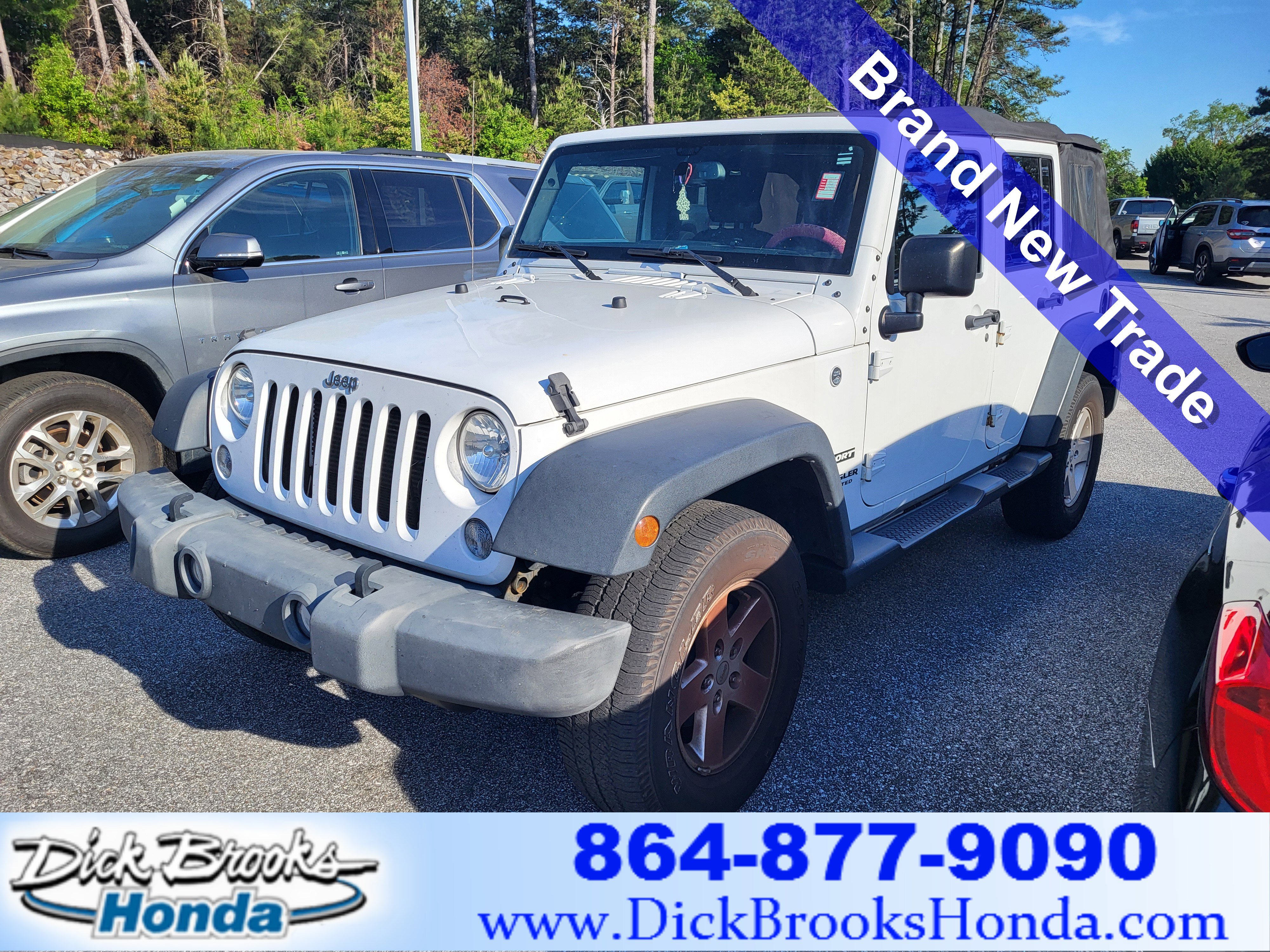 Used 2017 Jeep Wrangler Unlimited Sport w/ Quick Order Package 24S image 1