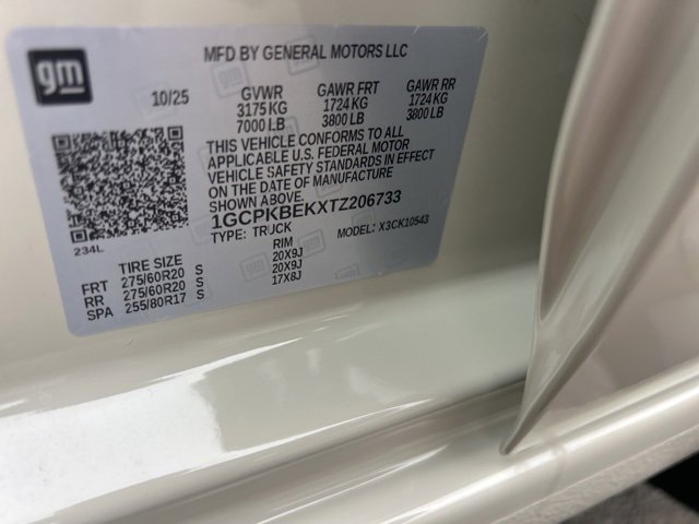 New 2026 Chevrolet Silverado 1500 Custom w/ Turbomax Blackout Package image 36