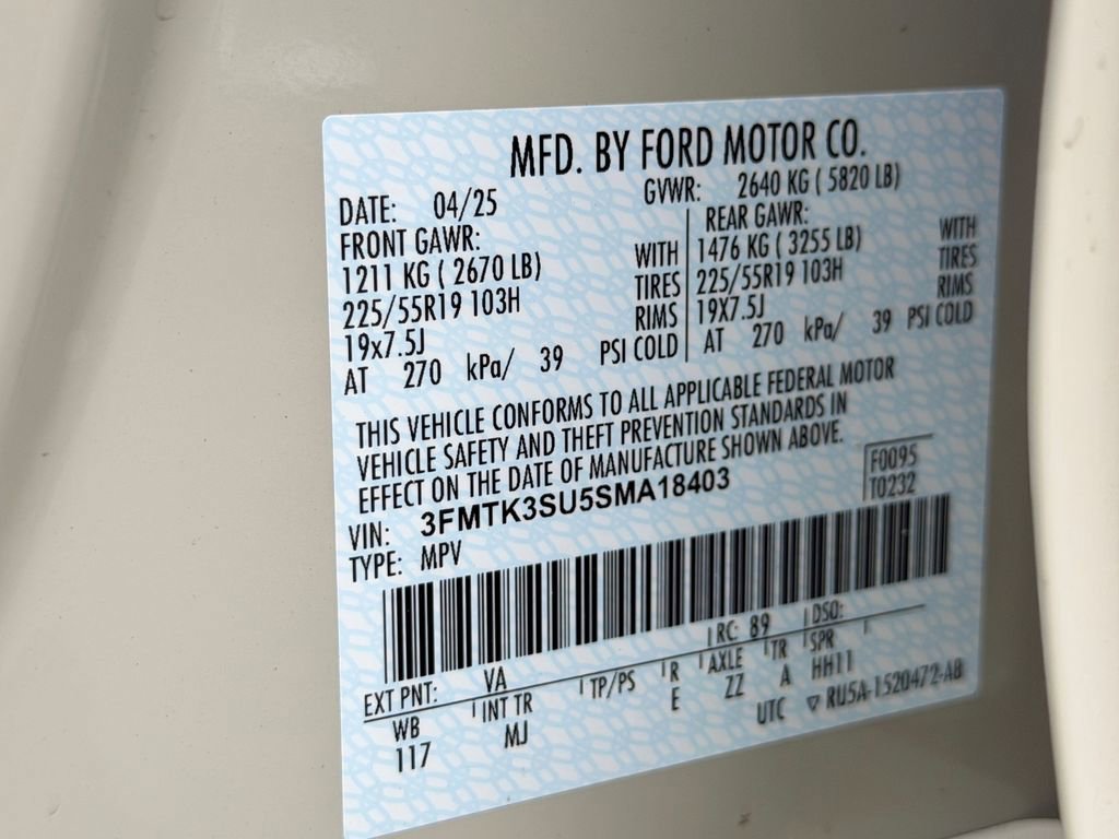 Certified 2025 Ford Mustang Mach-E Premium AWD/4WD image 32