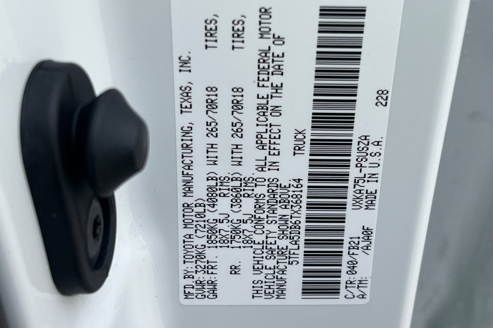 New 2026 Toyota Tundra SR5 w/ TRD Off-Road Package image 21