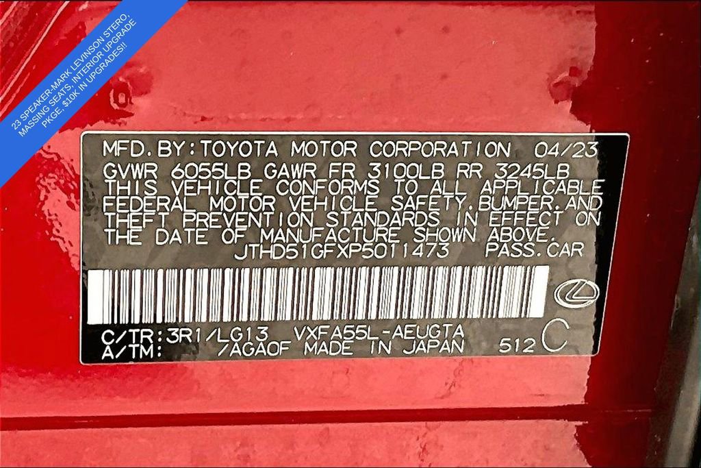 Used 2023 Lexus LS 500 AWD w/ Interior Upgrade Package image 42