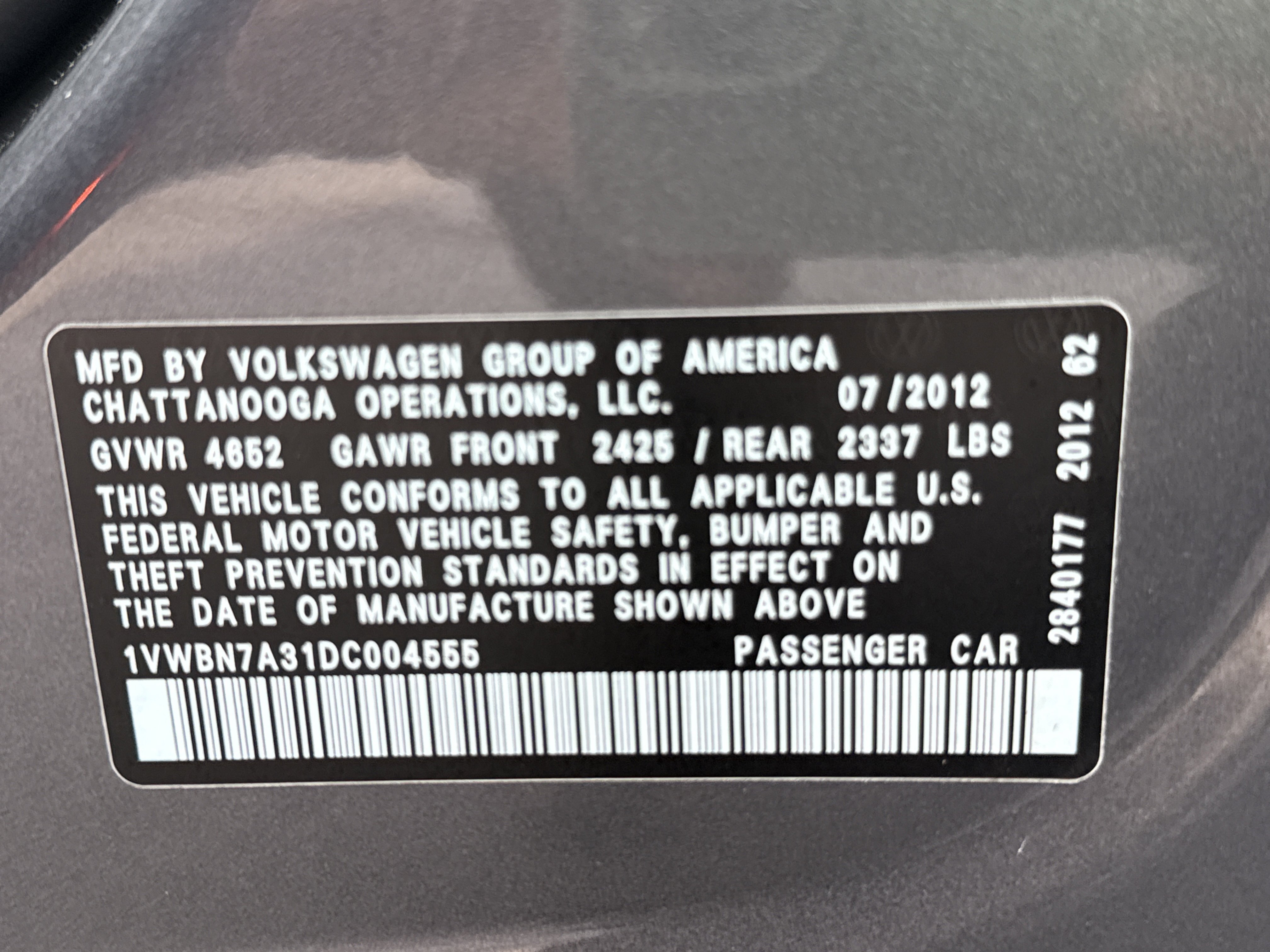 Used 2013 Volkswagen Passat TDI SE image 32