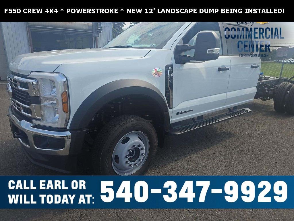 Used 2025 Ford F550 4x4 Crew Cab Super Duty
