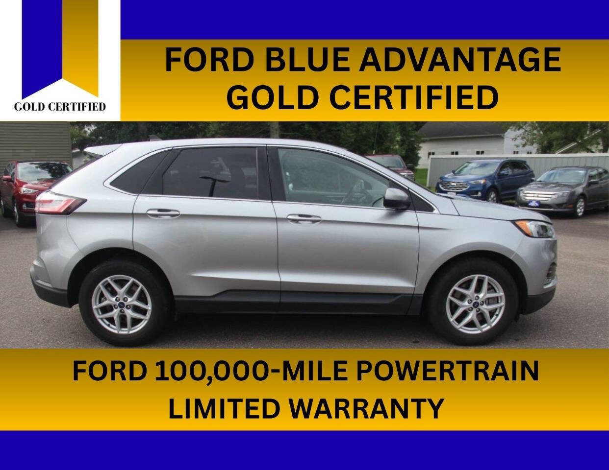 Certified 2022 Ford Edge SEL image 1