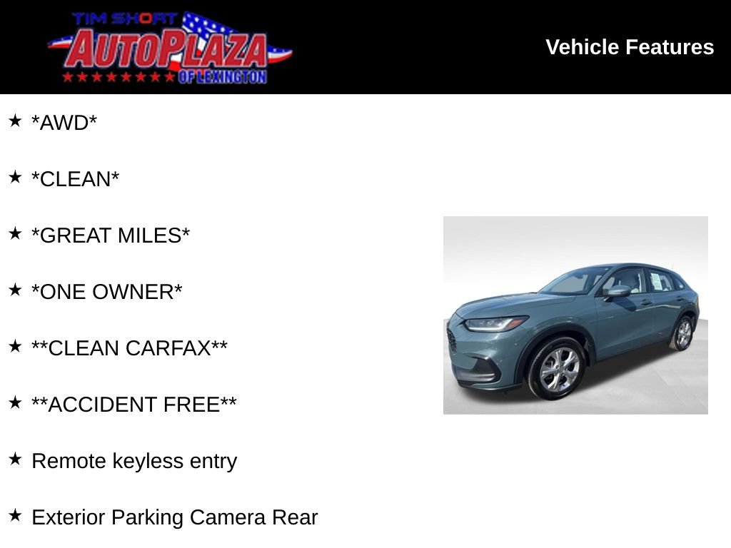 Used 2025 Honda HR-V LX image 7