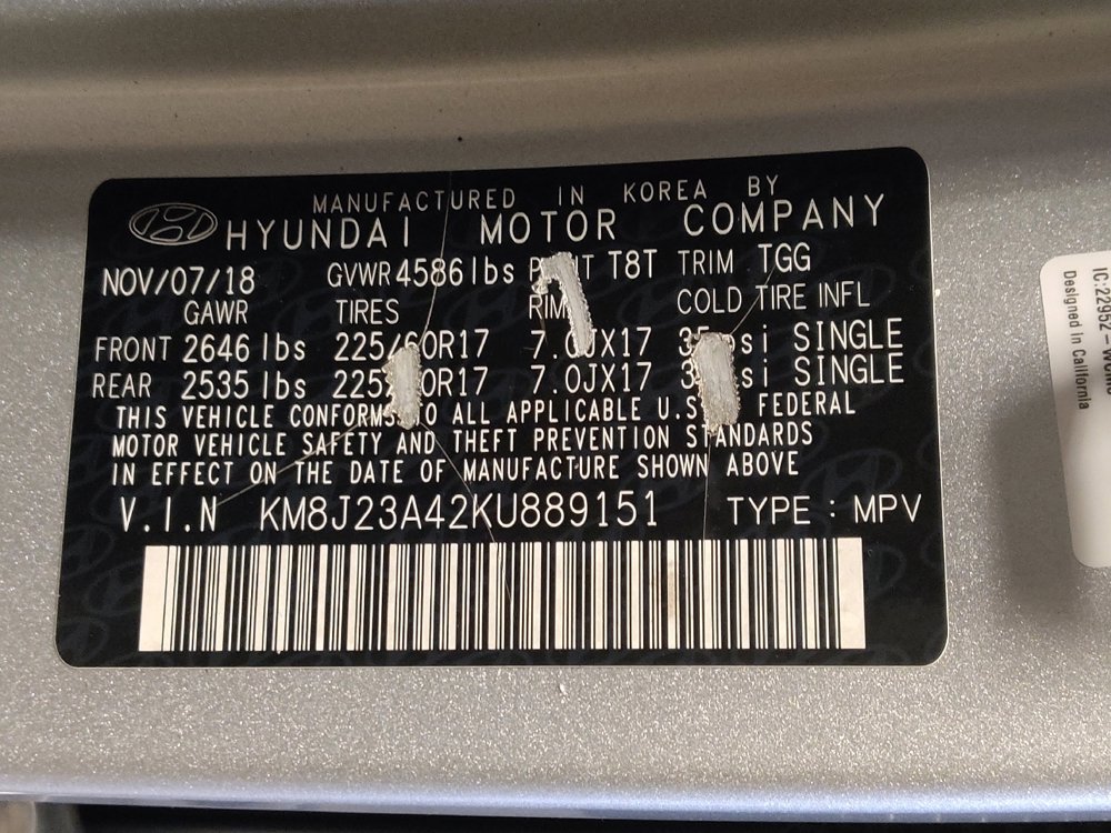 Used 2019 Hyundai Tucson SE image 33