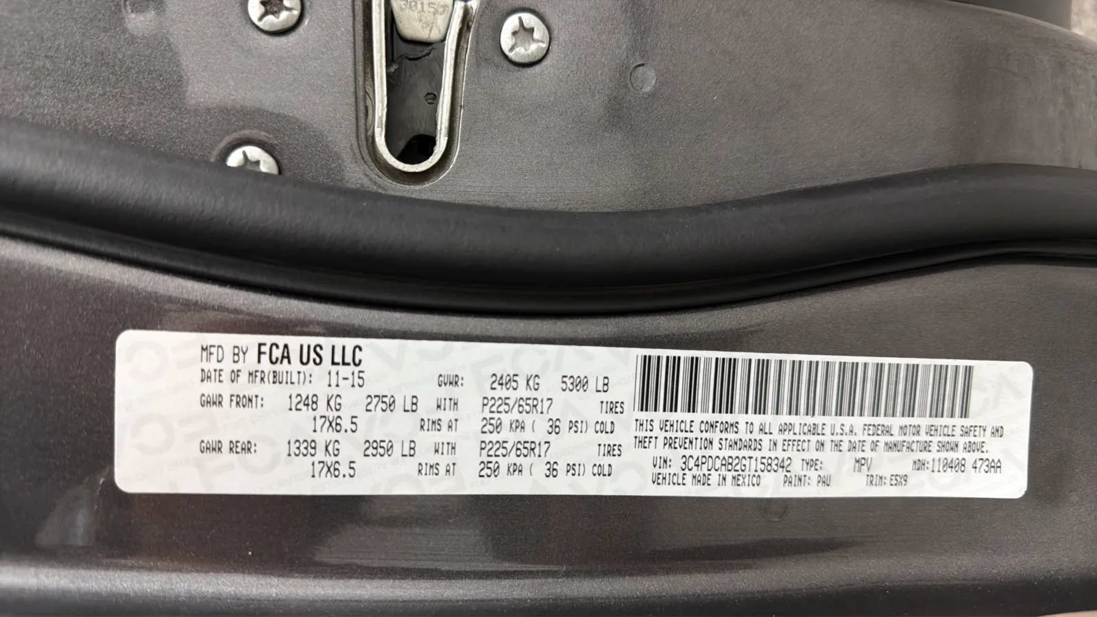 Used 2016 Dodge Journey SE w/ Flexible Seating Group FWD image 21