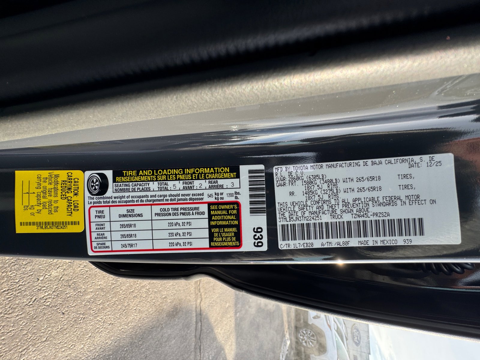 New 2026 Toyota Tacoma Limited image 33