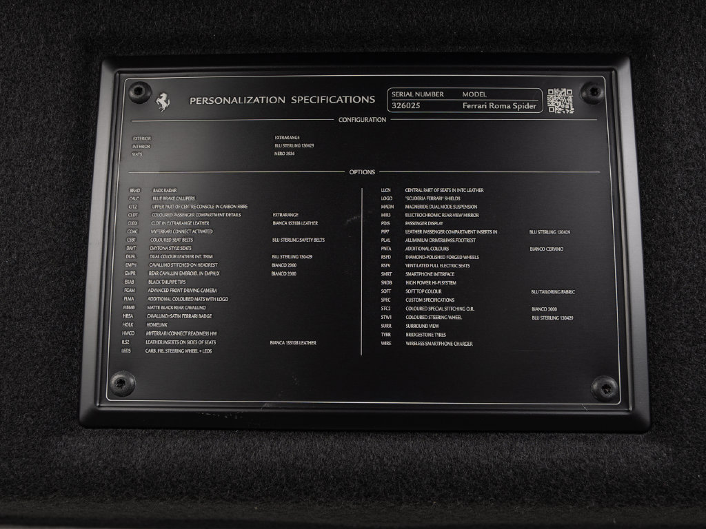 Certified 2026 Ferrari Roma Spider RWD image 39