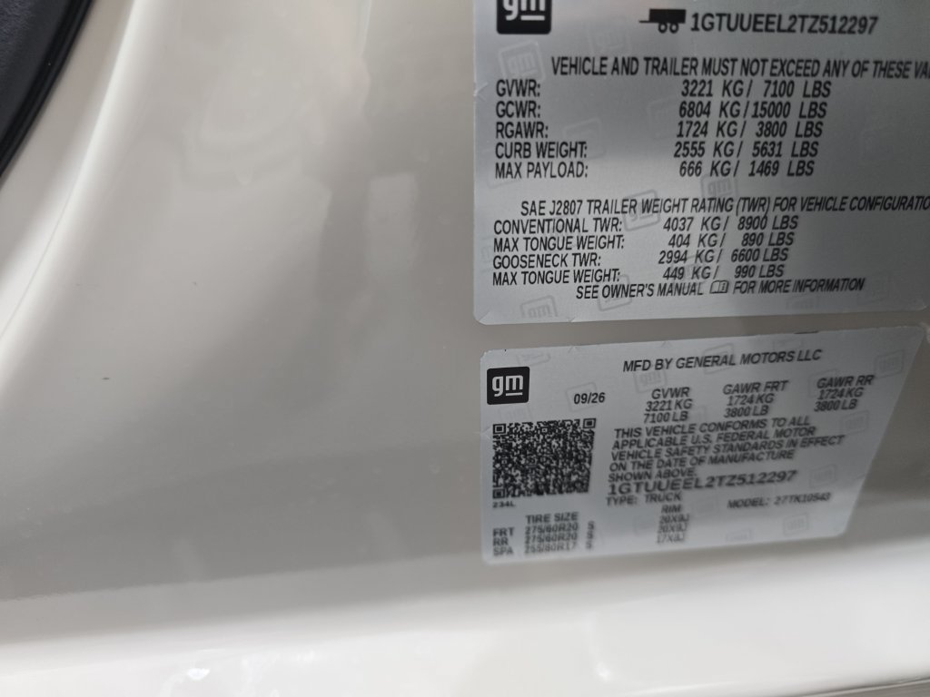 New 2026 GMC Sierra 1500 AT4 w/ AT4 Premium Package AWD/4WD image 35