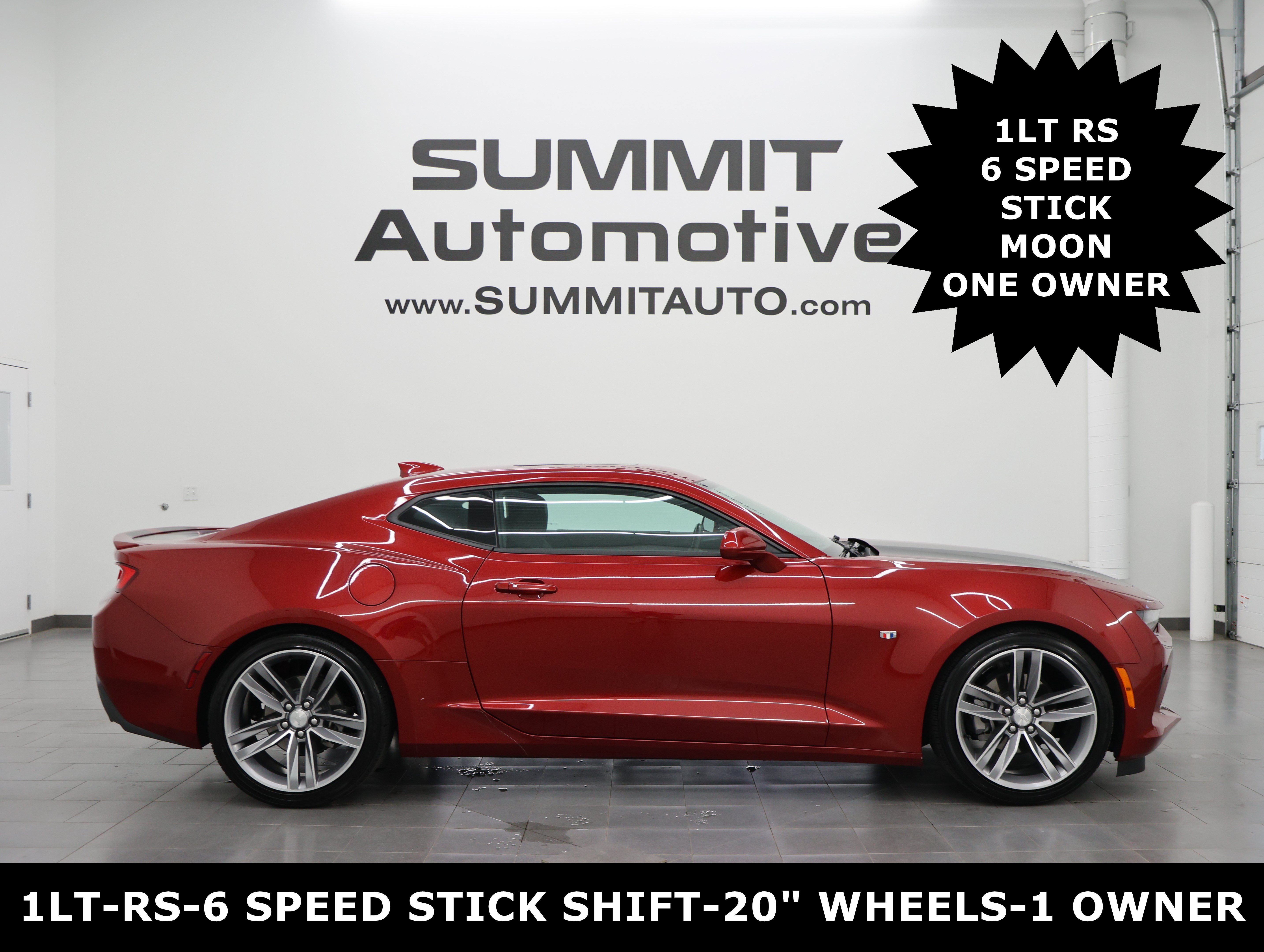 Used 2017 Chevrolet Camaro LT w/ RS Package RWD image 1