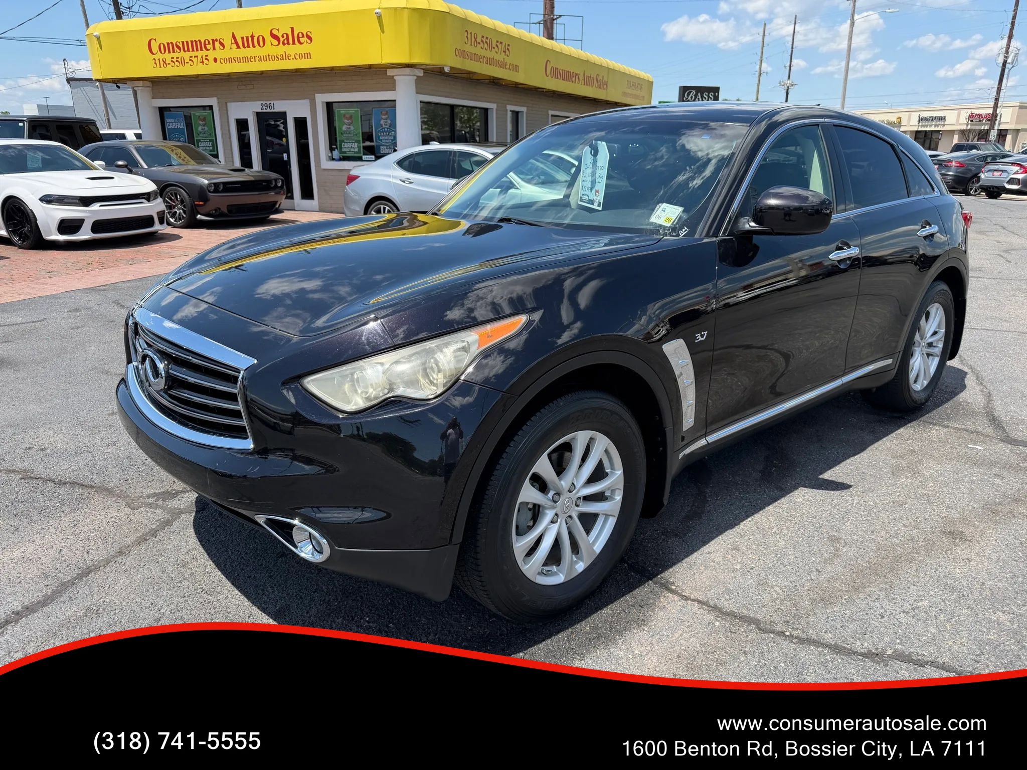 Used 2014 INFINITI QX70 2WD