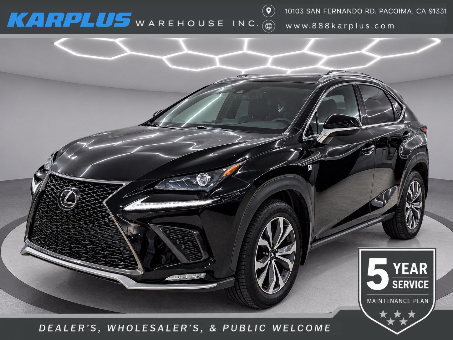 Used 2019 Lexus NX 300 F Sport w/ Accessory Package 2