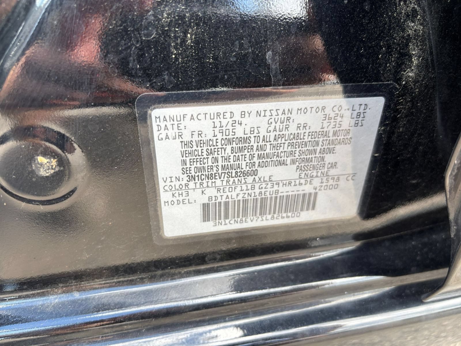 Used 2025 Nissan Versa SV FWD image 24