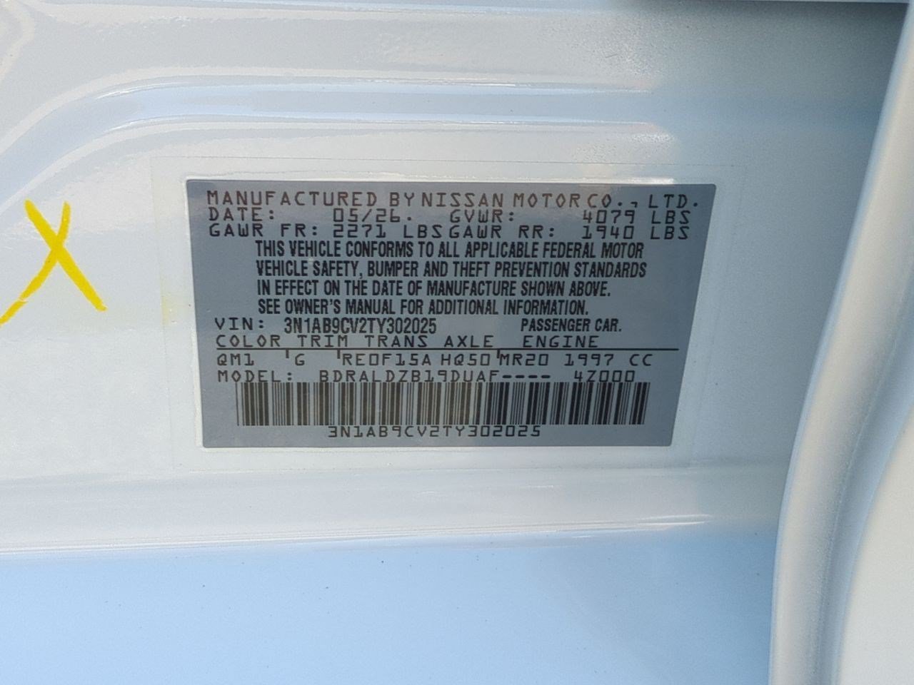 New 2026 Nissan Sentra SV w/ SV Convenience Package FWD image 41