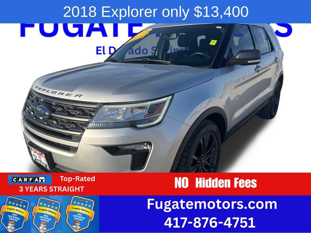 Used 2018 Ford Explorer XLT w/ Equipment Group 202A image 1