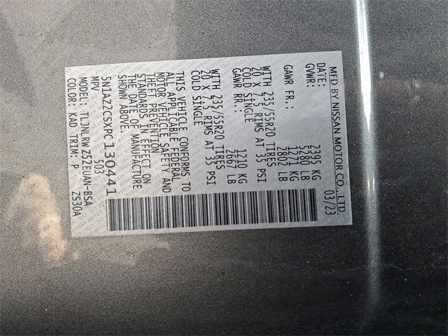 Used 2023 Nissan Murano SL w/ SL Moonroof Package image 27