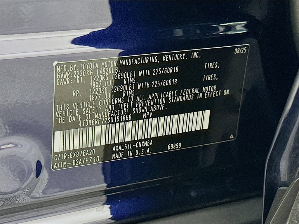 Certified 2025 Toyota RAV4 XLE Premium AWD/4WD image 32