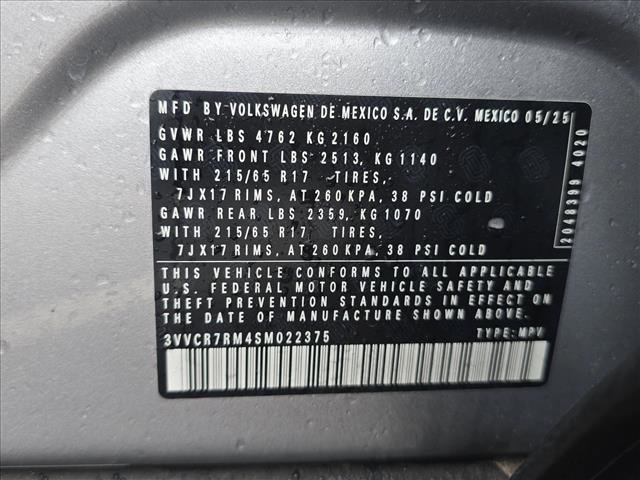 New 2025 Volkswagen Tiguan S image 29