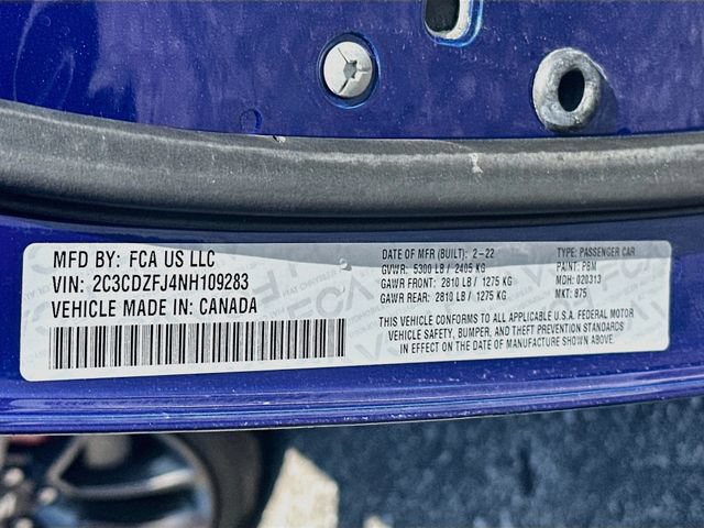 Used 2022 Dodge Challenger R/T Scat Pack w/ Scat Pack Stripe RWD image 33