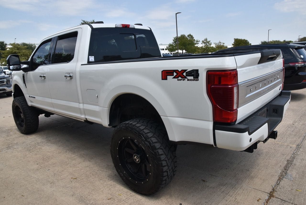 Used 2021 Ford F250 Platinum w/ FX4 Off-Road Package AWD/4WD image 7