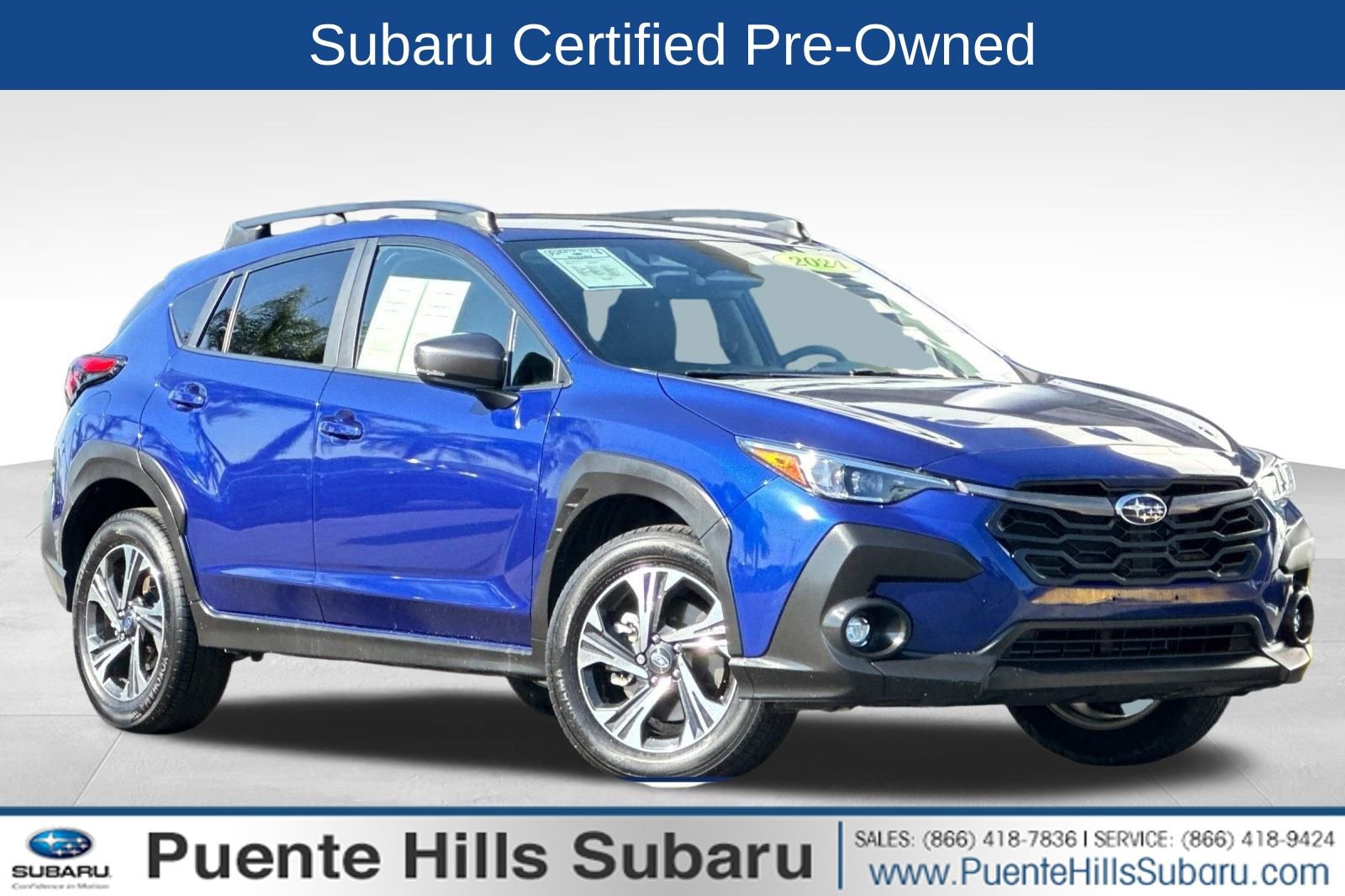 Certified 2024 Subaru Crosstrek 2.0i Premium w/ Crosstrek Mirror Package