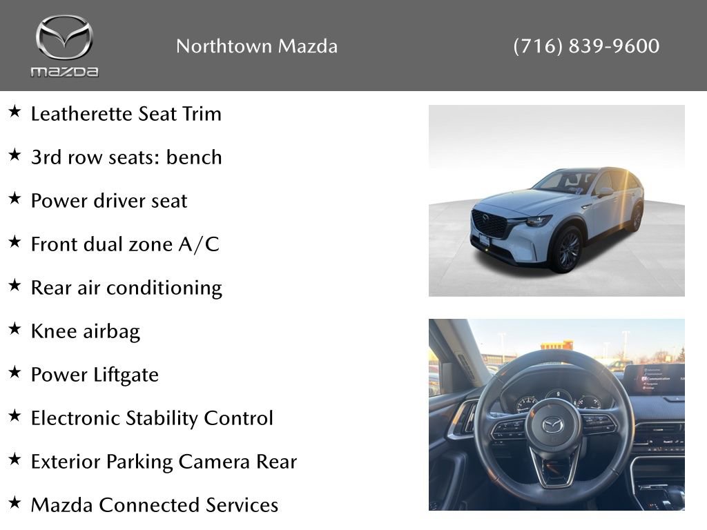 Certified 2025 MAZDA CX-90 3.3 Turbo w/ Select Package image 10