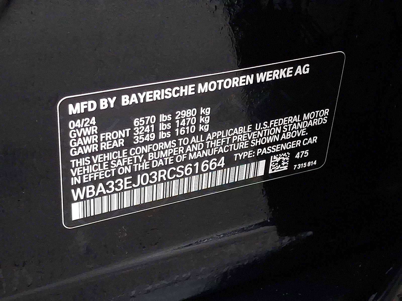 Certified 2024 BMW 760i xDrive w/ Executive Package AWD/4WD image 27