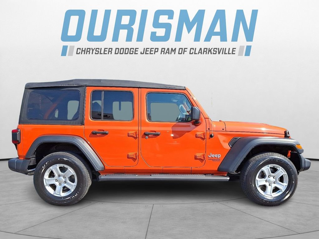 Certified 2020 Jeep Wrangler Unlimited Sport S AWD/4WD image 7