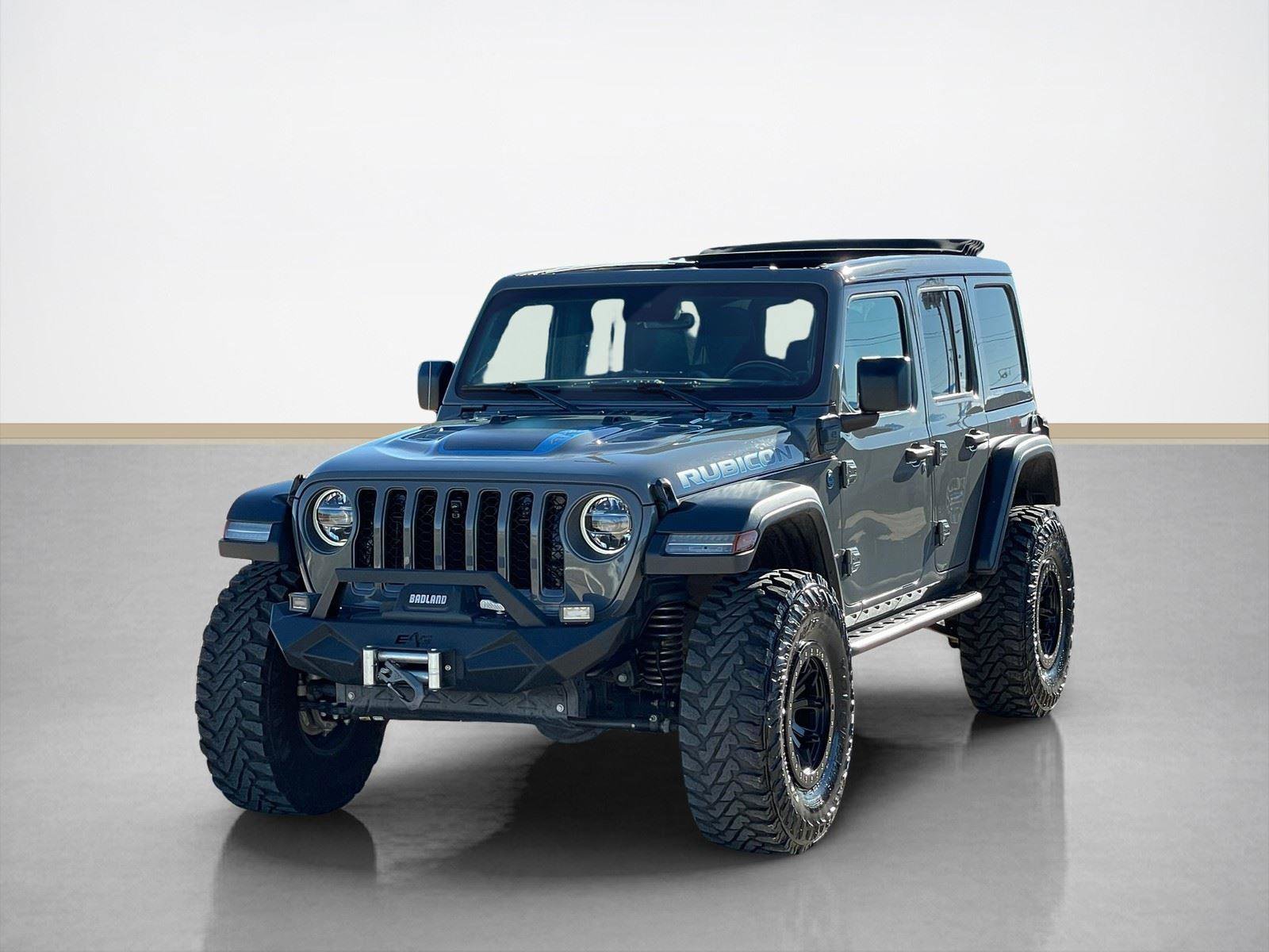 Used 2022 Jeep Wrangler Unlimited Rubicon 4xe w/ Safety Group image 3