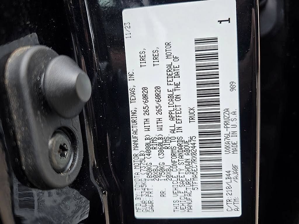 Used 2024 Toyota Tundra 1794 Edition AWD/4WD image 52