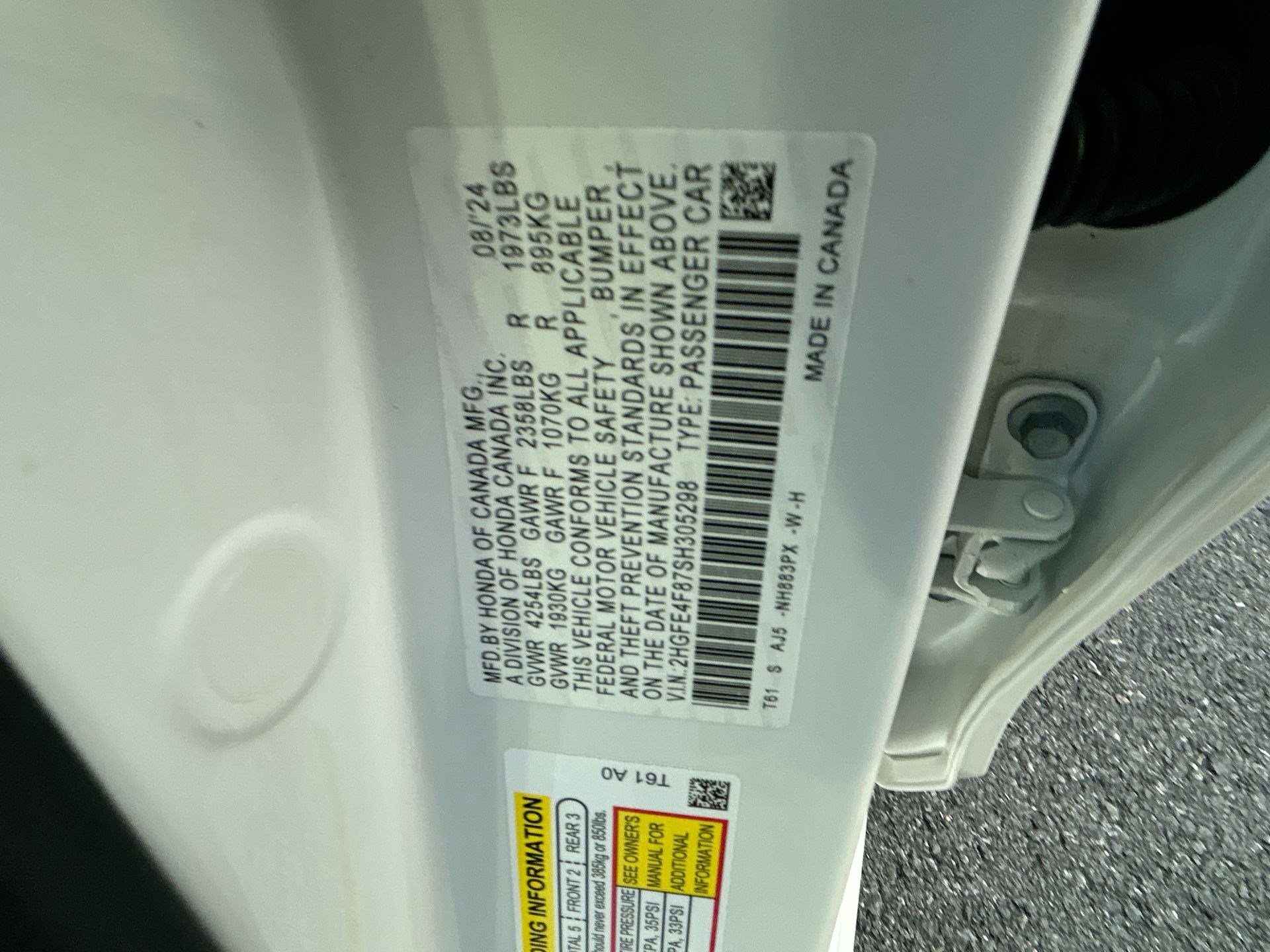 Used 2025 Honda Civic Sport Touring image 36