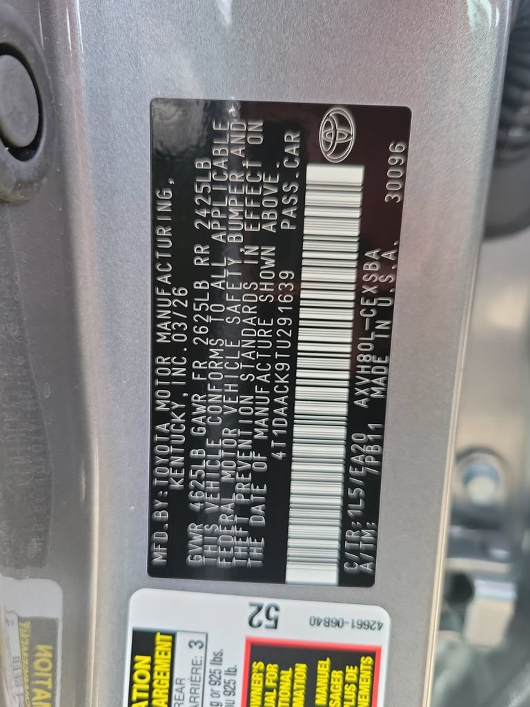 Certified 2026 Toyota Camry SE w/ Multimedia Upgrade Package FWD image 38