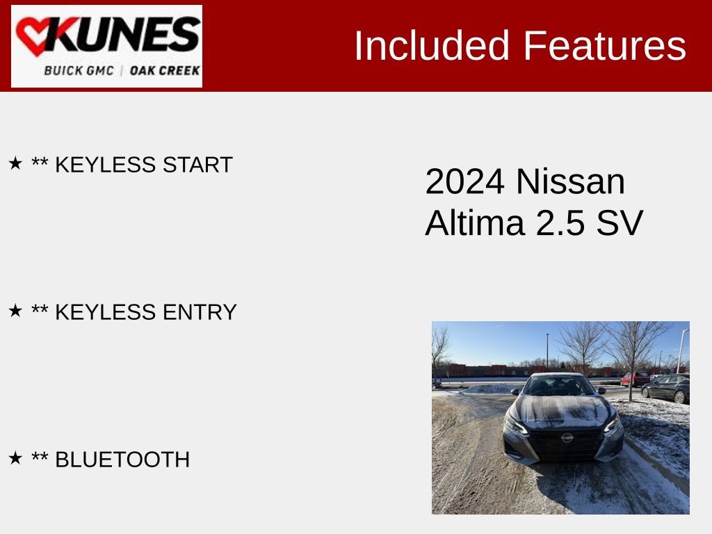 Used 2024 Nissan Altima 2.5 SV image 2
