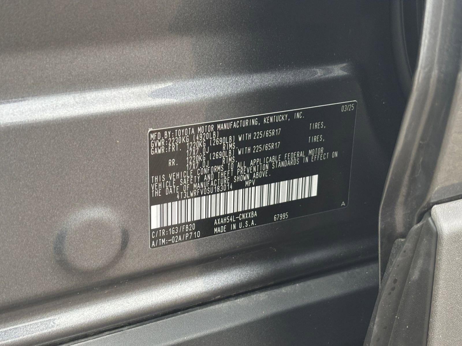 Used 2025 Toyota RAV4 LE image 24