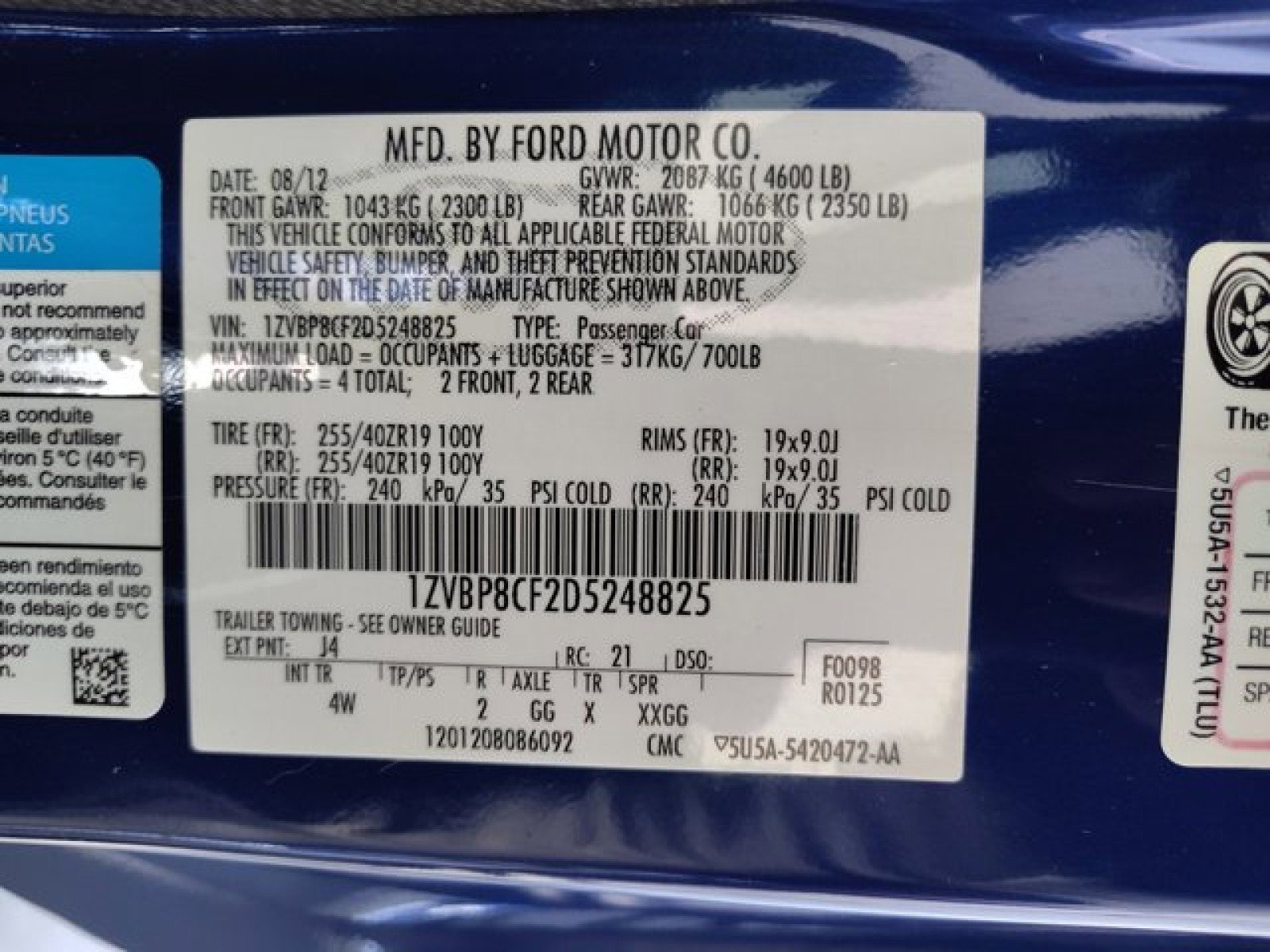 Used 2013 Ford Mustang GT Premium w/ Brembo Brake Pkg image 21