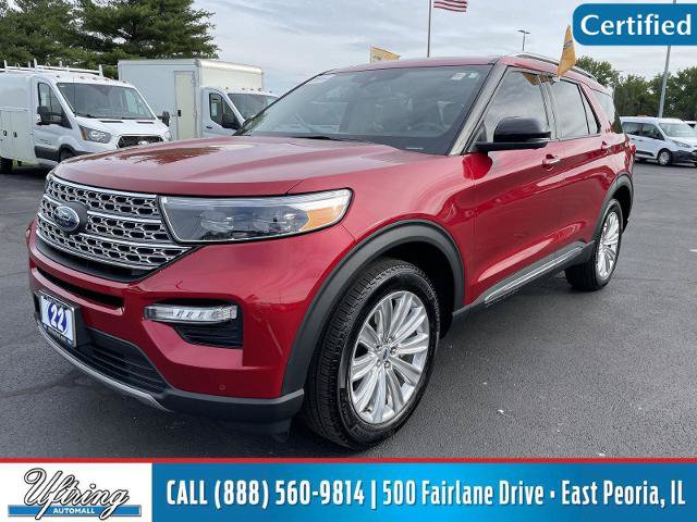 Certified 2022 Ford Explorer Limited w/ Equipment Group 301A AWD/4WD image 1