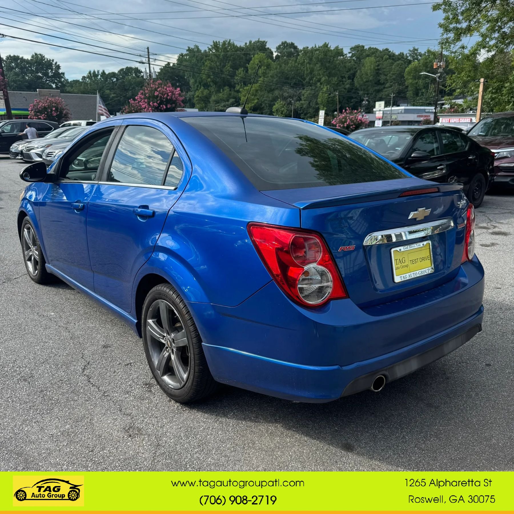 Used 2016 Chevrolet Sonic RS FWD image 8
