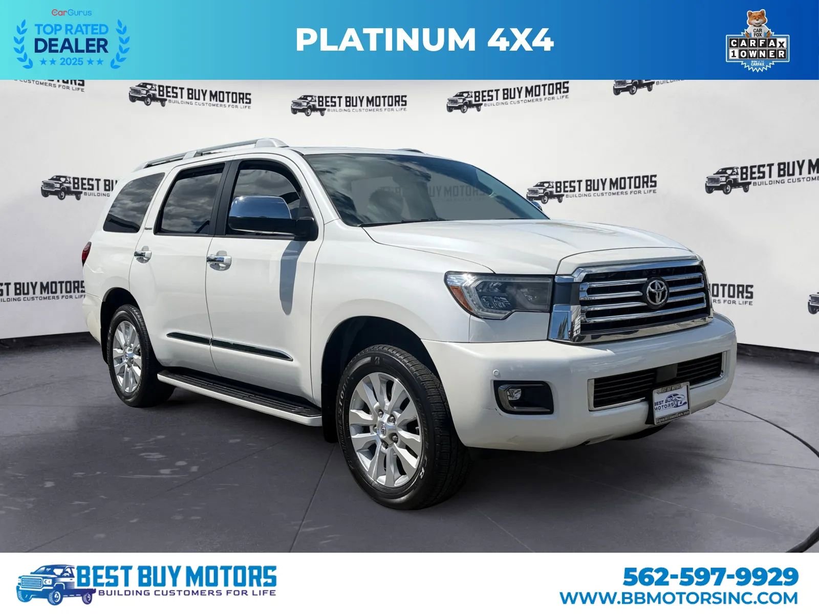 Used 2020 Toyota Sequoia Platinum AWD/4WD image 1