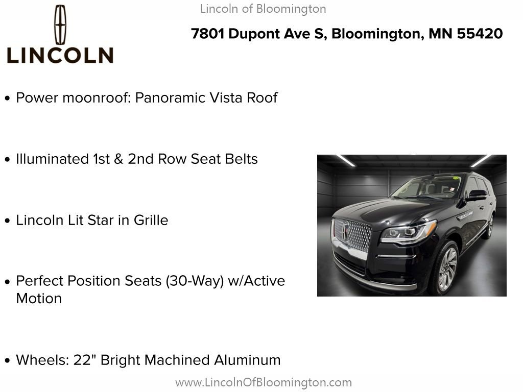 Used 2024 Lincoln Navigator Reserve AWD/4WD image 9